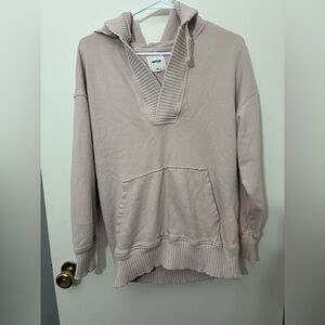Aerie V-neck oversized hoodie size S